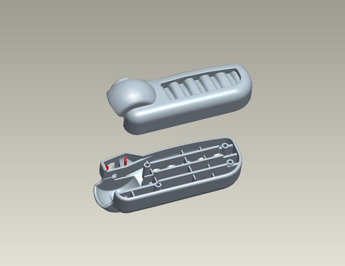 脚踏板压接机（sw18可编辑+工程图）